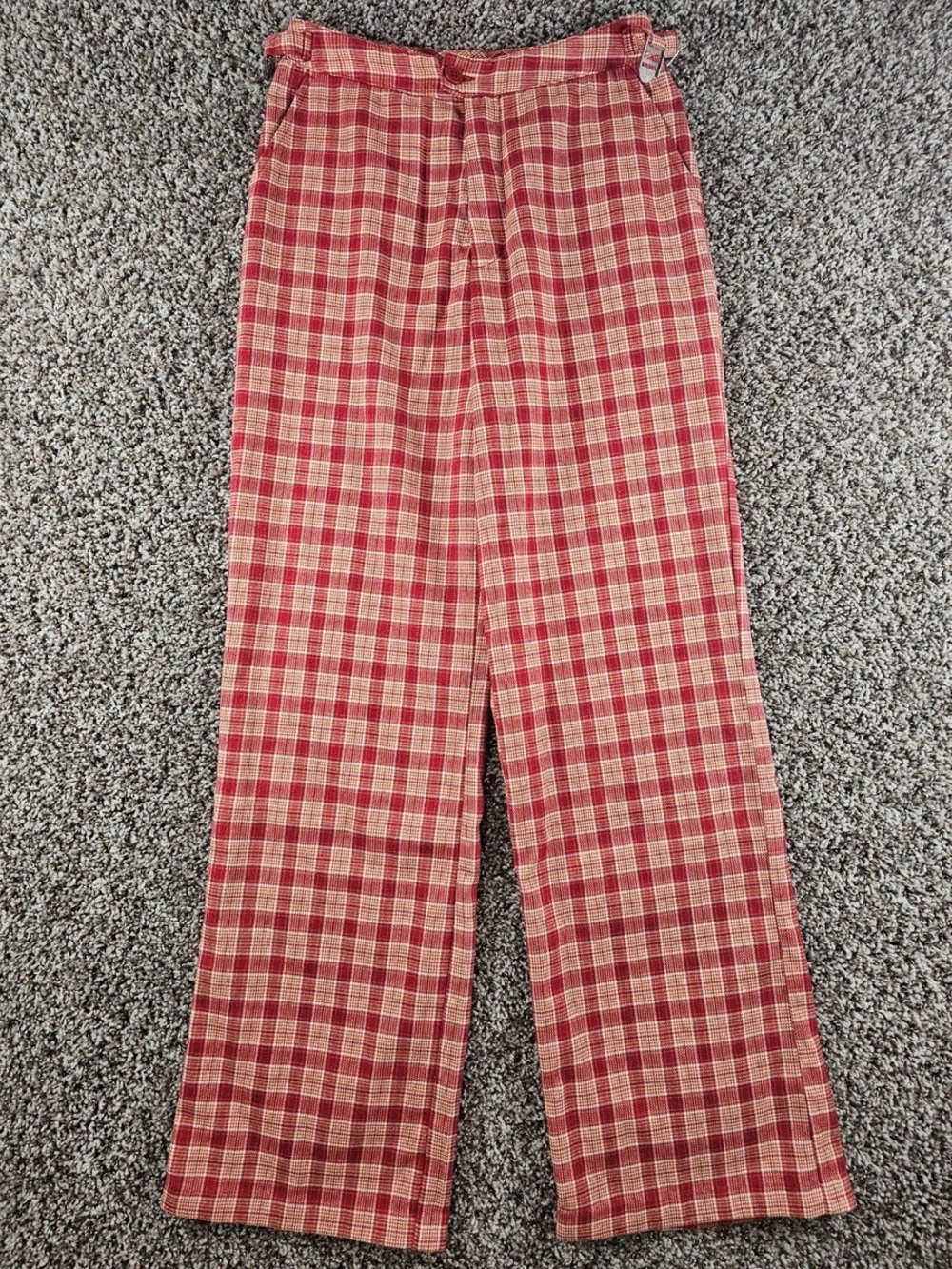 Brandy Melville Red and Orange Valentina Pants